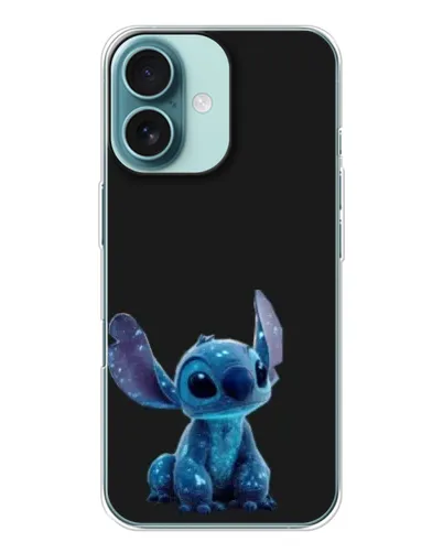 Чохол для iPhone 16 з картинкою «Стіч на чорному»