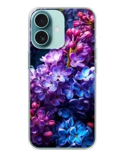 Чохол для iPhone 16 з картинкою «Бузковий цвіт»