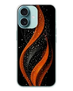 Чохол для iPhone 16 з картинкою «Вогняна зоряна хвиля»