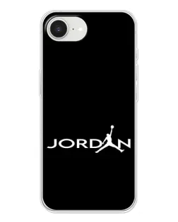 Чохол для iPhone 16e з картинкою «Jordan White Logo»