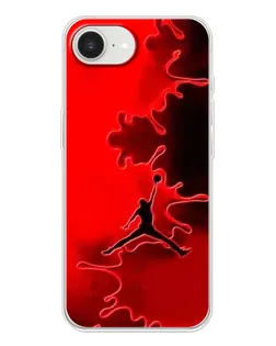 Чохол для iPhone 16e з картинкою «Jordan Red Smoke»