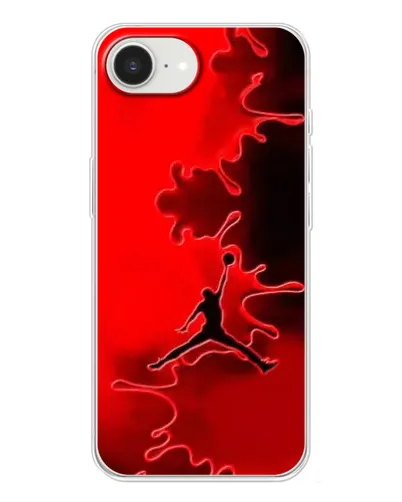 Чохол для iPhone 16e з картинкою «Jordan Red Smoke»