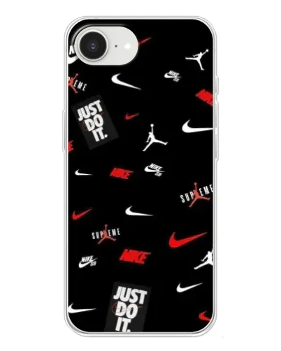 Чохол для iPhone 16e з картинкою «Nike Mix Pattern»