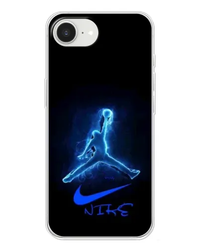 Чохол для iPhone 16e з картинкою «Jordan Neon Blue»