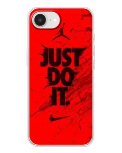 Чохол для iPhone 16e з картинкою «Nike Just Do It»