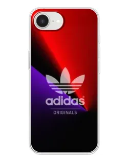 Чохол для iPhone 16e з картинкою «Adidas Red Neon» Чохол для iPhone 16e з картинкою «Adidas Red Neon»