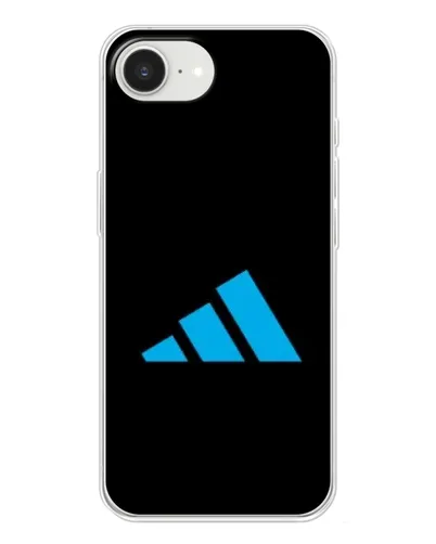 Чохол для iPhone 16e з картинкою «Adidas Cyan Logo»