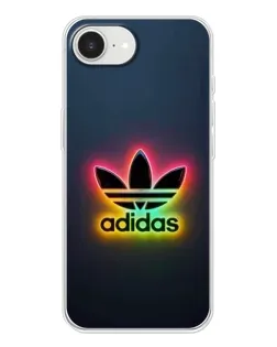 Чохол для iPhone 16e з картинкою «Неоновий Adidas»