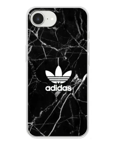 Чохол для iPhone 16e з картинкою «Білий мармур Adidas»