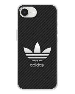 Чохол для iPhone 16e з картинкою «Adidas Карбонова текстура»