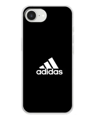 Чохол для iPhone 16e з картинкою «Чорна класика Adidas»