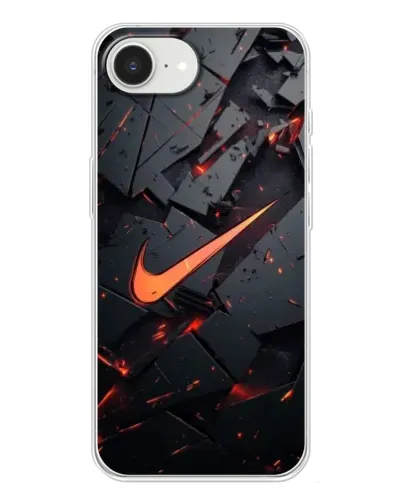 Чохол для iPhone 16e з картинкою «Nike — ефект розломів»