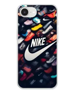 Чохол для iPhone 16e з картинкою «Колекція кросівок Nike»