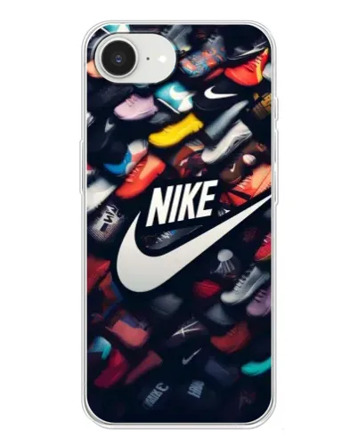 Чохол для iPhone 16e з картинкою «Колекція кросівок Nike»