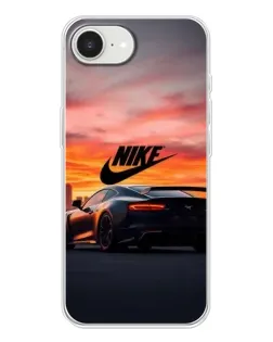 Чохол для iPhone 16e з картинкою «Nike та суперкар»