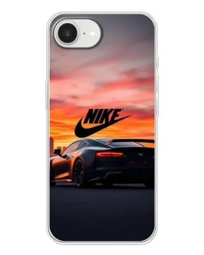 Чохол для iPhone 16e з картинкою «Nike та суперкар»