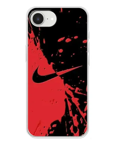 Чохол для iPhone 16e з картинкою «Червоні бризки Nike» Чохол для iPhone 16e з картинкою «Червоні бризки Nike»