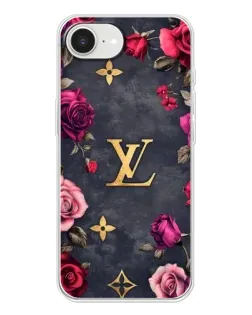 Чохол для iPhone 16e з картинкою «Квітковий Louis Vuitton»