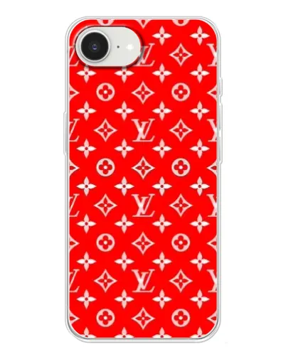 Чохол для iPhone 16e з картинкою «Яскравий паттерн LV»