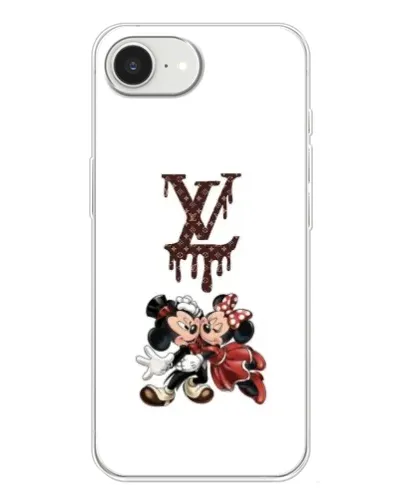 Чохол для iPhone 16e з картинкою «LV та Міккі Маус»