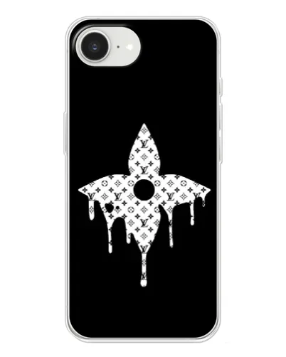 Чохол для iPhone 16e з картинкою «Квіткова монограма»