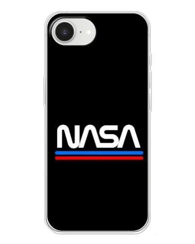 Чохол для iPhone 16e з картинкою «NASA — класика Red Blue»