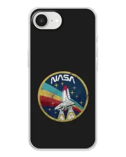 Чохол для iPhone 16e з картинкою «NASA — емблема місії»