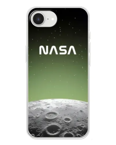 Чохол для iPhone 16e з картинкою «NASA — місячний градієнт»