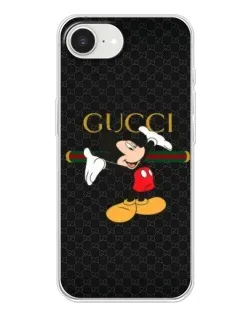 Чохол для iPhone 16e з картинкою «Міккі Маус Gucci»