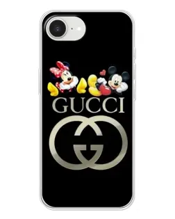 Чохол для iPhone 16e з картинкою «Gucci — герої Disney»