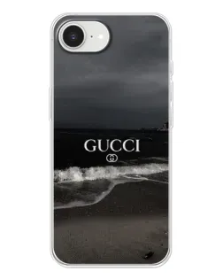 Чохол для iPhone 16e з картинкою «Gucci — морський прибій»
