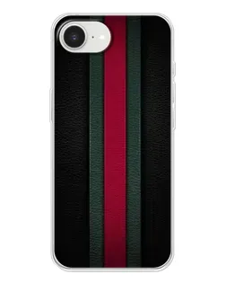 Чохол для iPhone 16e з картинкою «Gucci — неонова лінія»
