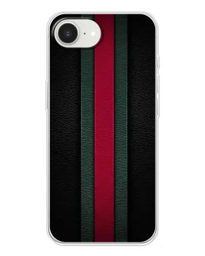 Чохол для iPhone 16e з картинкою «Gucci — неонова лінія»