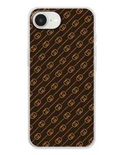 Чохол для iPhone 16e з картинкою «Gucci — золоті діагоналі»