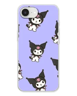 Чохол для iPhone 16e з картинкою «Паттерн з Kuromi»