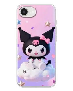 Чохол для iPhone 16e з картинкою «Рок-зірка Kuromi»