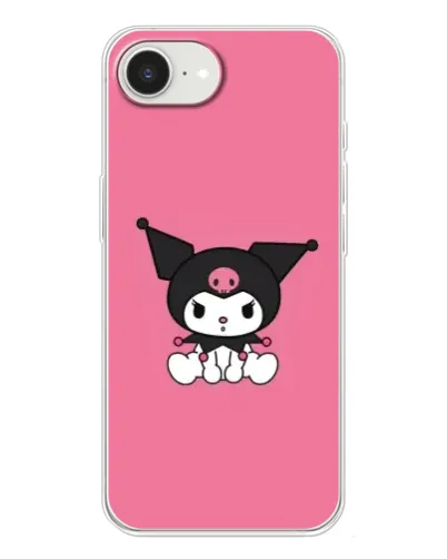 Чохол для iPhone 16e з картинкою «Похмура Kuromi»