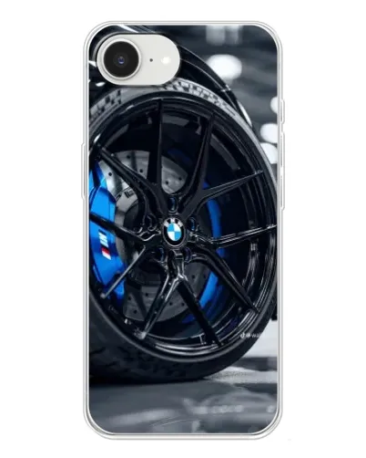 Чохол для iPhone 16e з картинкою «Колесо BMW зблизька»