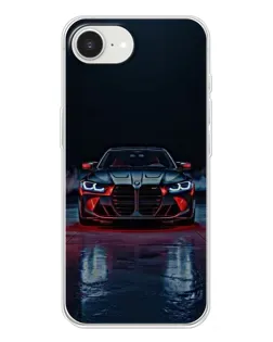 Чохол для iPhone 16e з картинкою «BMW на мокрій дорозі»