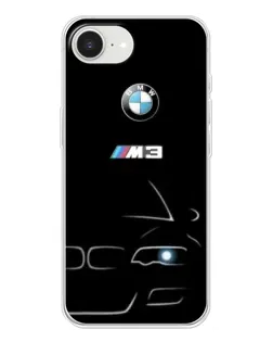 Чохол для iPhone 16e з картинкою «Мінімалістичний принт BMW M3»