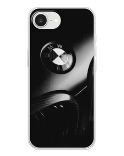 Чохол для iPhone 16e з картинкою «Емблема BMW — макро»
