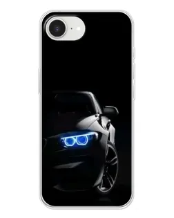 Чехол для iPhone 16e с картинкой «BMW — ночной взгляд»