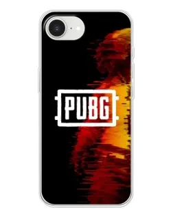 Чохол для iPhone 16e з картинкою «Яскравий логотип PUBG»