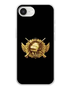 Чохол для iPhone 16e з картинкою «PUBG — помаранчевий градієнт»