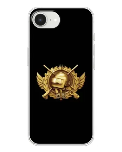 Чохол для iPhone 16e з картинкою «PUBG — помаранчевий градієнт»