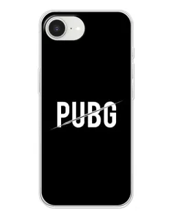 Чохол для iPhone 16e з картинкою «PUBG — білий логотип»