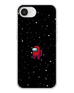 Чохол для iPhone 16e з картинкою «Червоний Among Us»