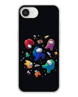 Чохол для iPhone 16e з картинкою «Among Us космос»