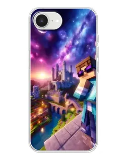 Чохол для iPhone 16e з картинкою «Стів та космос»