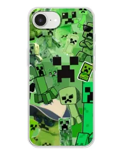 Чохол для iPhone 16e з картинкою «Кріпери Minecraft»